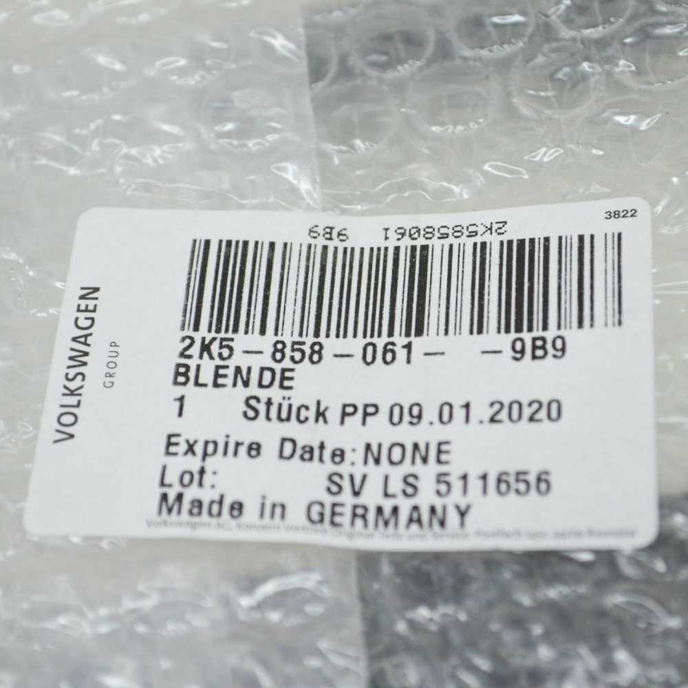 VAG VW CADDY MK3 2K Radijo priekinis skydelis A/C apdaila originalus 2K58580619B9