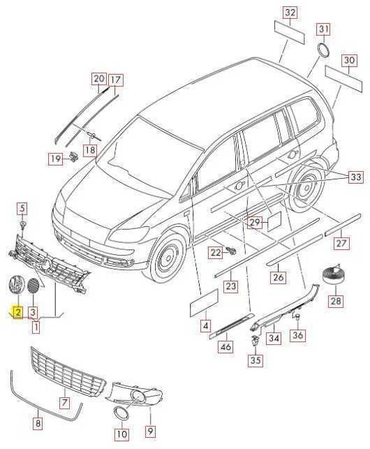 VAG VW CADDY PASSAT TOURAN priekinio radiatoriaus grotelių emblema originali 1T0853601EULM