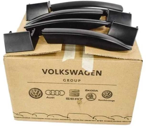 VAG VW CADDY stogo bėgių dangtelių dangtelių rinkinys originalus 2K589840203C