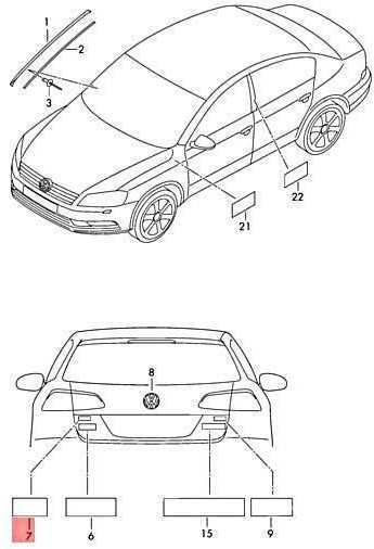 VAG VW CC Passat chromuotas užrašas 3C8853687A739 originalus