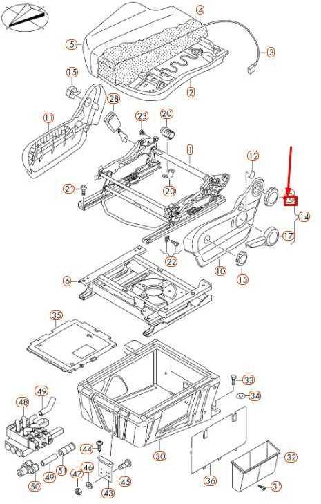 VAG VW CRAFTER MK1 2E priekinės kairės sėdynės atlošo reguliavimo rankenėlė originali 2E0881671B