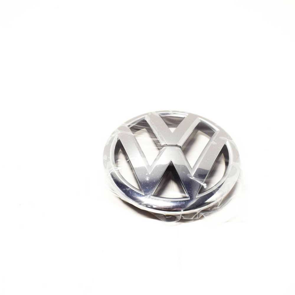 VAG VW Emblema Chromo Spalvos Juoda Vento Polo 2013 2017 Originalus 6R0853600AULM