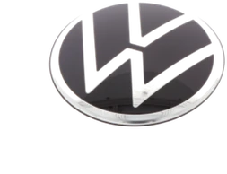 VAG VW emblema juoda chromuota originali 1S6853601EFOD