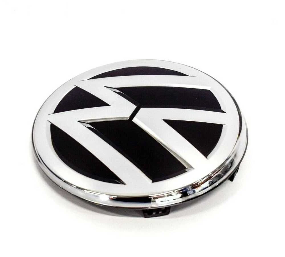VAG VW Emblema Juoda Šviesiai Chromuota Volkswagen Caddy 2K 2016 2017 Originalus 2K5853601AJZA