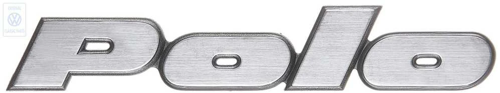 VAG VW emblema Polo 867853687KGX2 Originali
