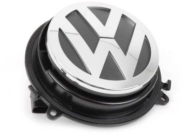 VAG VW Eos galinės bagažinės emblema SU veikimo mechanizmu originali 3C5827469DULM