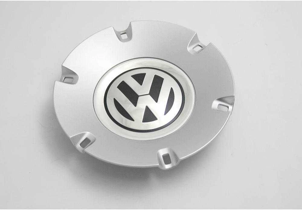 VAG VW Eos Passat B6 B7 06-11 Ratų centro stebulės dangtelis Diamond Sidabrinis Genuine 3C0601149QTJY
