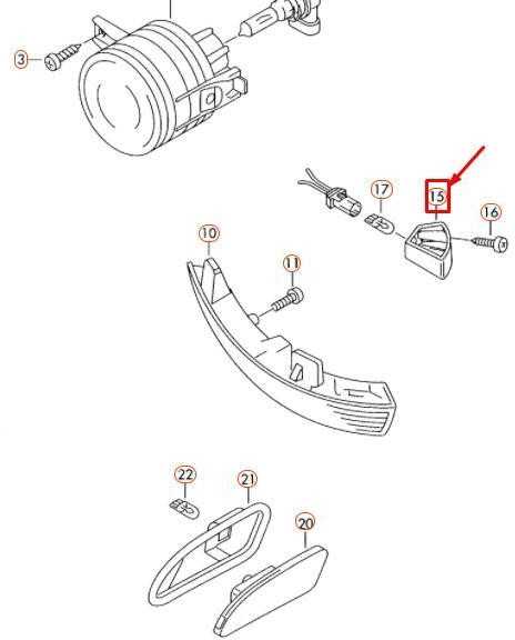 VAG VW EOS Priekinis Kairysis Šoninis Veidrodėlis Periferinis Šviesos 3C0945291 NAUJAS ORIGINALUS