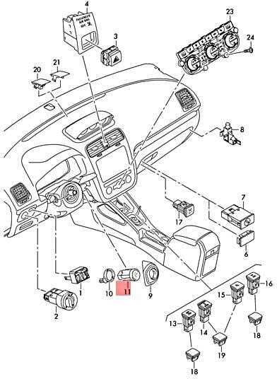 VAG VW Eos Scirocco Start Stop jungiklis originalus 5K0959839BL88