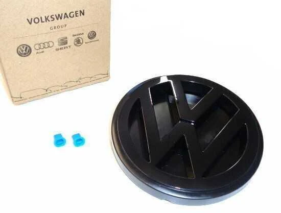 VAG VW EuroVan Transporter syncro 70 Vw emblema satino juodos spalvos originali 701853601C01C