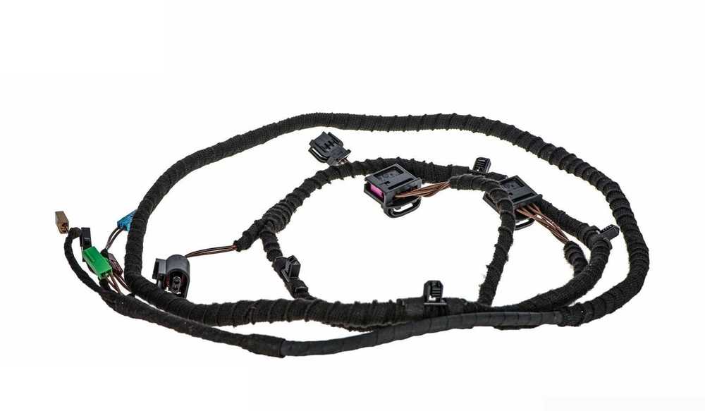 VAG VW galinių bagažinės durų pakeliamų durų laidų jungtis originali 3C8971182H