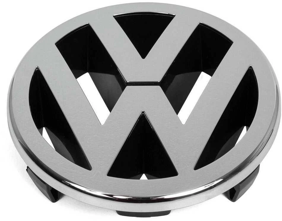 VAG VW GOLF 5 CADDY 3 TOURAN POLO emblema Grotelės chromuotos originalios 1T0853601A FDY