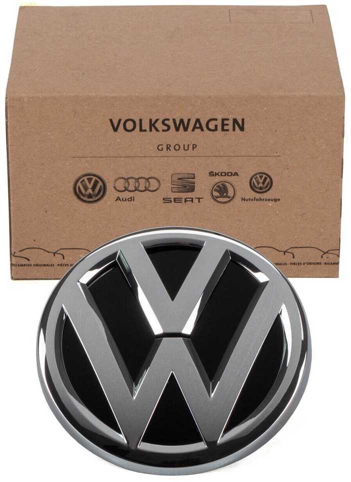 VAG VW GOLF 7 iki MY 2020 Emblema su logotipu ant galinių durelių, juoda, chromuota, originali 5G0853617A