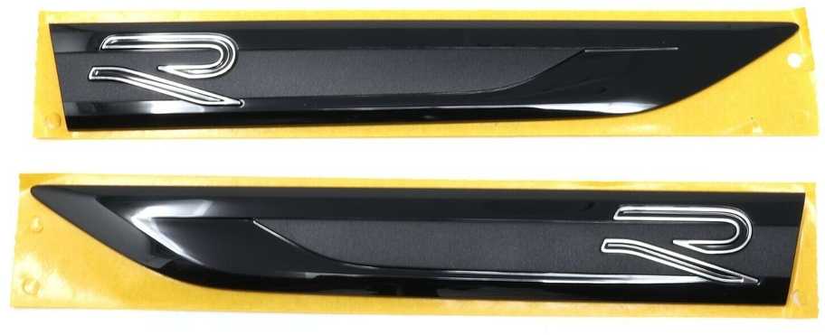 VAG VW Golf 8 R-Line sparno kairės pusės emblema originali 5H0853688JBYY