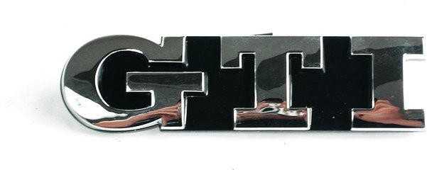 VAG VW Golf grotelių emblema su GTI užrašu originali 1K6853679D