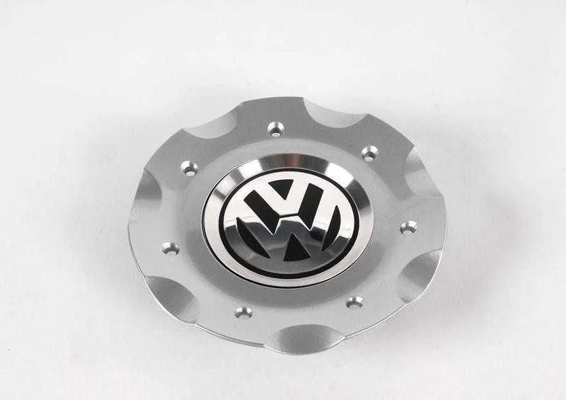 VAG VW Golf Jetta Mk5 2005-2010 Ratų centro stebulės dangtelis šviesiai chromuotas originalus 1K0601149J8Z8