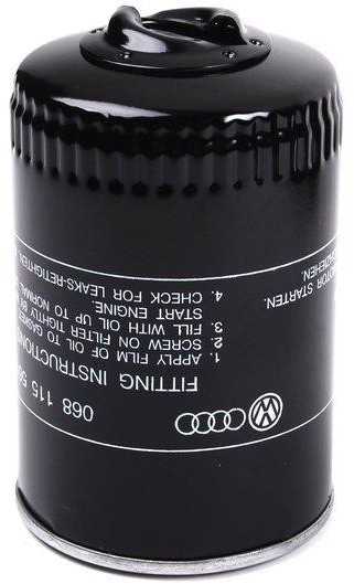 VAG VW Golf MK1 MK2 MK3 Caddy alyvos filtras DIESEL 068115561B originalus