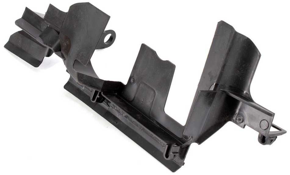 VAG VW Golf Mk5 kairės pusės radiatoriaus oro kreipiančioji originali 1K0121283D