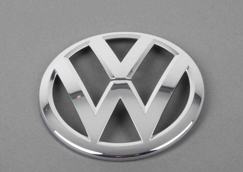VAG VW GOLF MK7 13-17 priekinės grotelės VW emblema chromuota originali 5G08536012ZZ