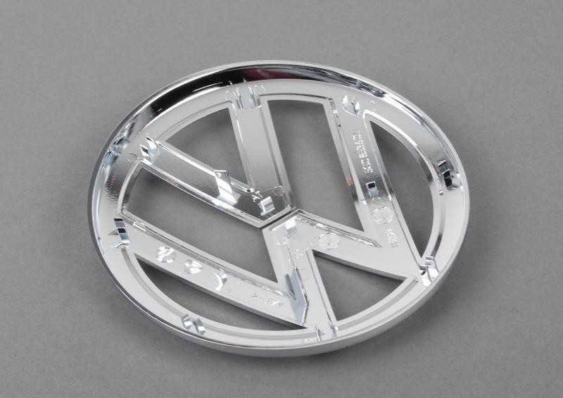 VAG VW GOLF MK7 13-17 priekinės grotelės VW emblema chromuota originali 5G08536012ZZ