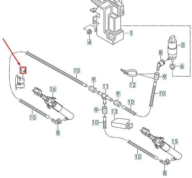 VAG VW Golf Mk7 dešiniojo priekinio žibinto ploviklio dangtelis 5G0955110AGRU Originalus