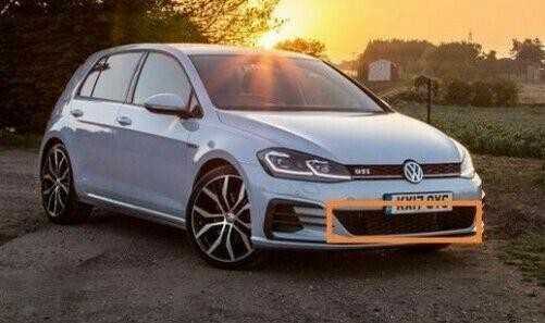 VAG VW GOLF MK7 GTI 16- Apatinės centrinės ventiliacijos grotelės Originalios 5G0853677AF9B9