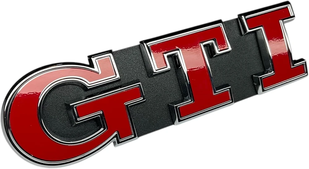 VAG VW Golf MK7 GTI priekinio grotelių emblema ženklelis logotipas Tornado raudona originali 5G0853679PWYR