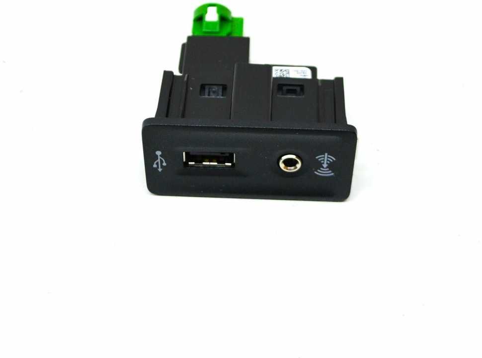 VAG VW Golf MK7 Įdiegti CarPlay Media MDI USB AUX AMI lizdas kabelis Originalus 5G0035222E