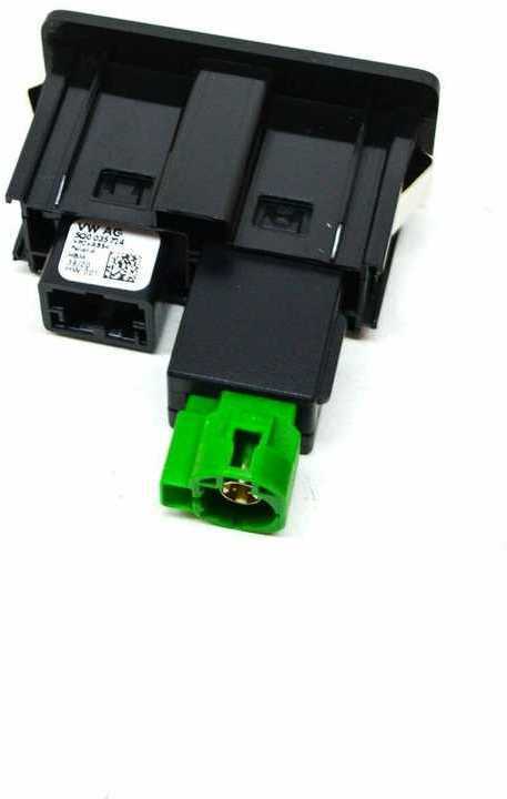 VAG VW Golf MK7 Įdiegti CarPlay Media MDI USB AUX AMI lizdas kabelis Originalus 5G0035222E