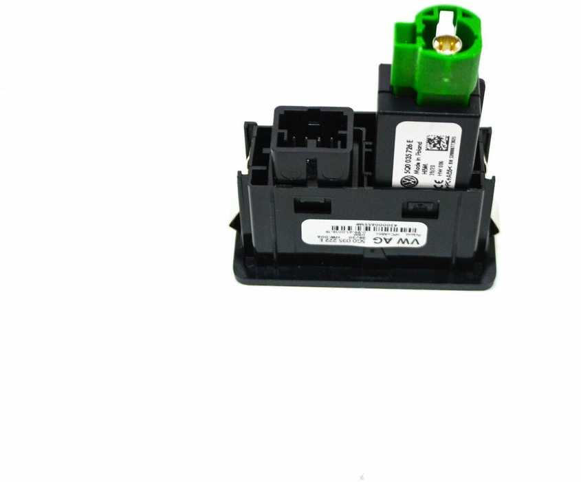 VAG VW Golf MK7 Įdiegti CarPlay Media MDI USB AUX AMI lizdas kabelis Originalus 5G0035222E
