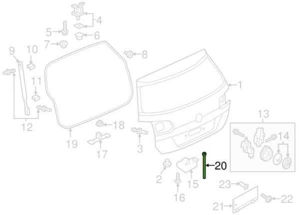 VAG VW GOLF MK7 PASSAT Vandens išleidimo vamzdžio žarnelė originali 510827861A