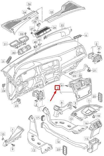 VAG VW GOLF MK7 Priemonės skydelio centrinis ventiliatorius LHD 5G1819728AGQYI NAUJAS ORIGINALUS