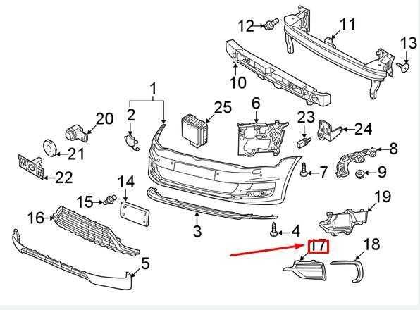 VAG VW GOLF MK7.5 R-LINE priekinis bamperis, dešinės pusės apatinės grotelės, juodos spalvos, originalus 5G0853666R041