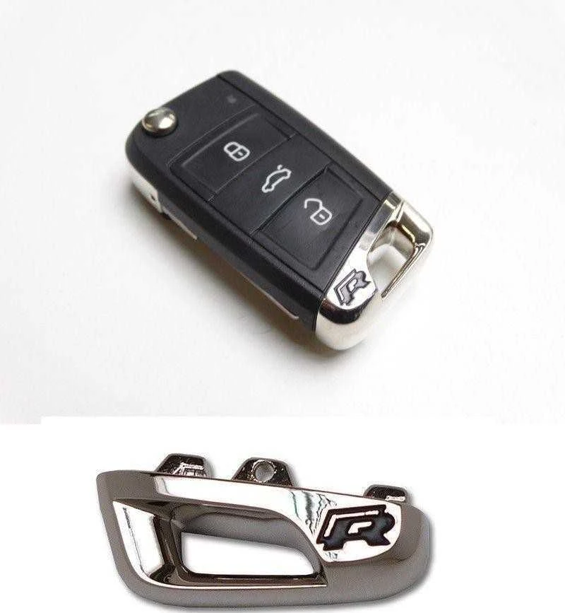 VAG VW Golf Polo chromuotas chromuotas rakto dangtelis su viršutiniu varžtu originalus 5G0959893FFOD