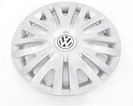 VAG VW Golf R32 GTI Rabbit High Chrome juodas ratų apdailos žiedas originalus 5K0601147FVZN