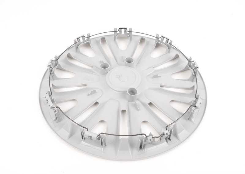 VAG VW Golf R32 GTI Rabbit High Chrome juodas ratų apdailos žiedas originalus 5K0601147FVZN