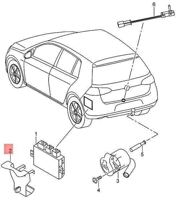 VAG VW Golf R32 GTI Rabbit Variant 4Motion BA5 BQ1 BV5 laikiklis originalus 5G9971502A