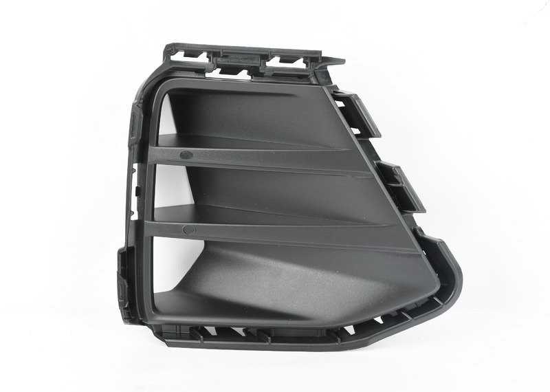 VAG VW Golf R32 GTI triušio dangčio dalis bamperiui Satin Juodas Genuine 5G085323212J9B9