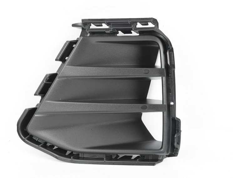 VAG VW Golf R32 GTI triušio dangtelis dalis bamperiui Satin Juodas Genuine 5G085323211J9B9
