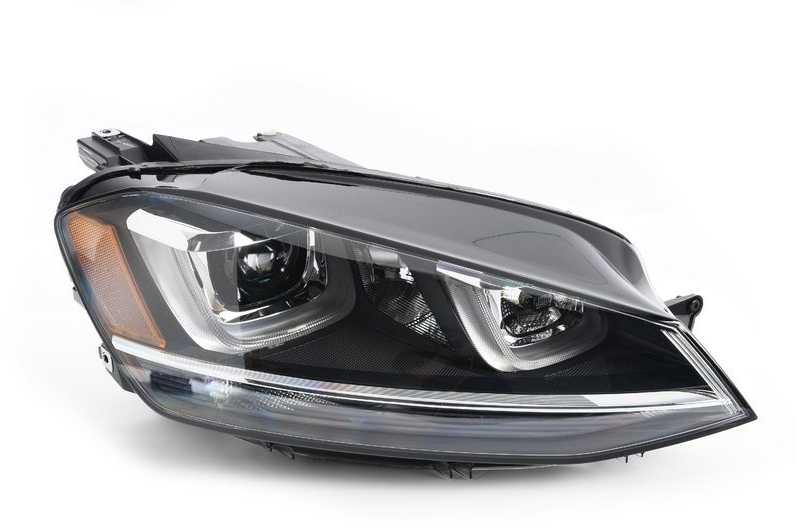 VAG "VW Golf Variant" priekinių žibintų posūkio žibintas ir LED DRL dešinė 5GM941754D originalus