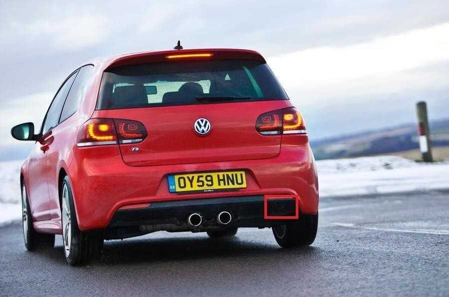 VAG VW GOLF VI 09-13 NAUJAS ORIGINALUS GALINIS BAMPEKLO TRAUKIMO KABLIUKO DANGTELIS 5K6807441