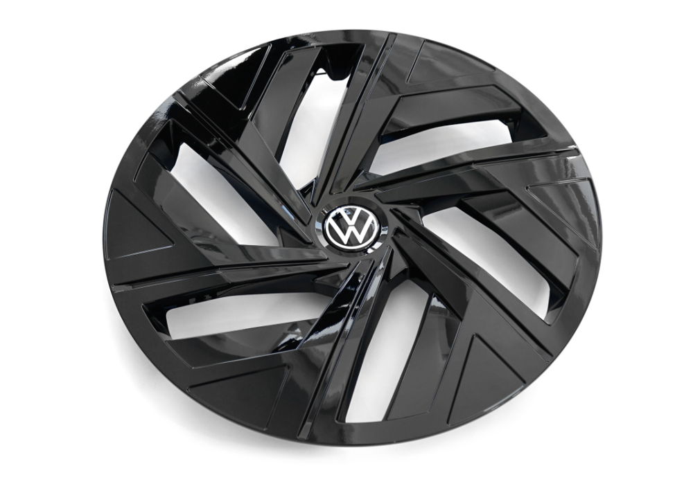 VAG VW 19" Ratlankis Apdaila Juoda Blizgi Plieninė Ratai Originali 11A601147DZKC