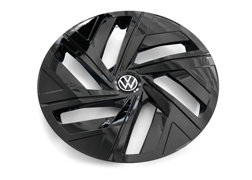 VAG VW 19" Ratlankis Apdaila Juoda Blizgi Plieninė Ratai Originali 11A601147DZKC