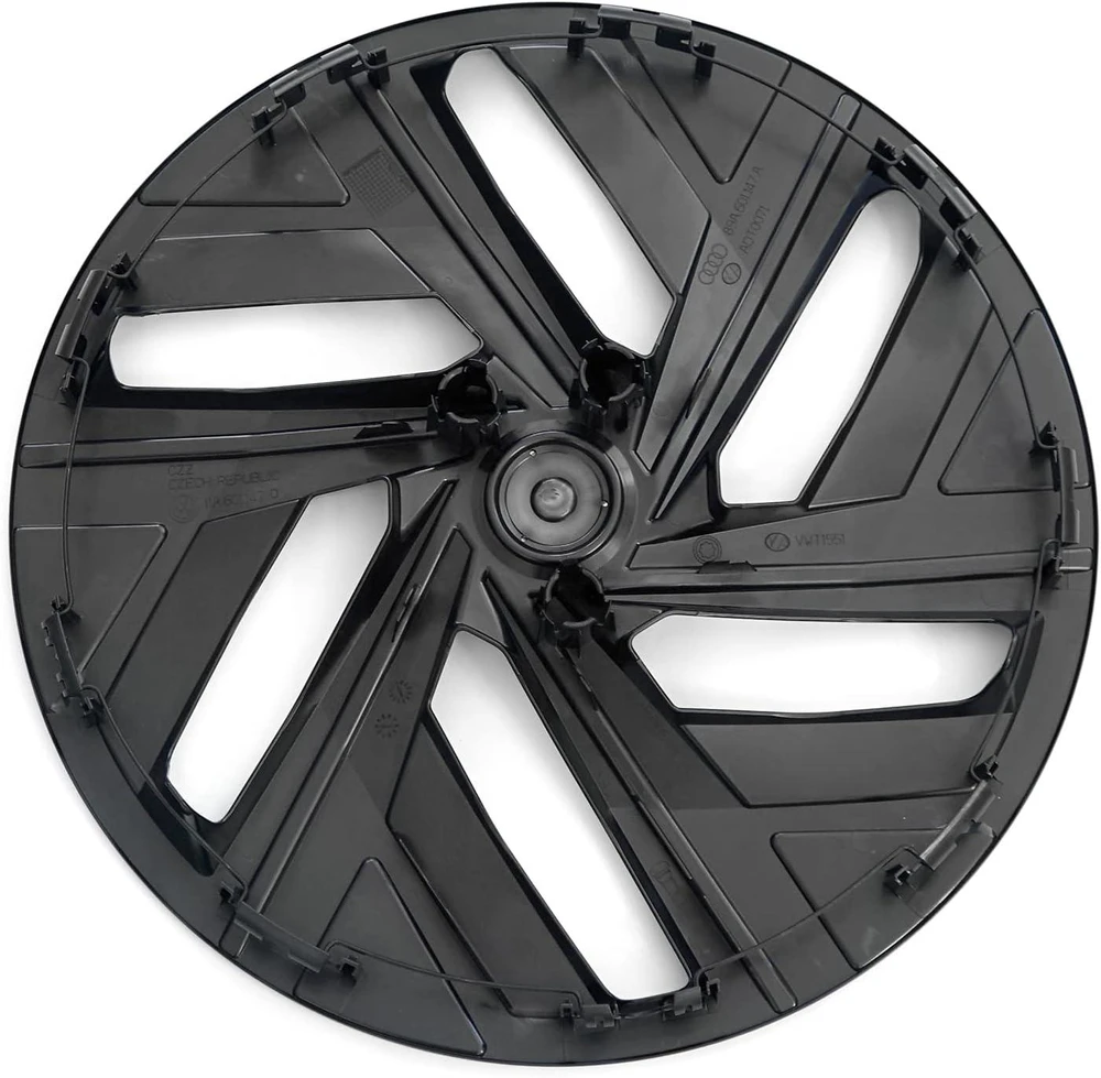 VAG VW 19" Ratlankis Apdaila Juoda Blizgi Plieninė Ratai Originali 11A601147DZKC