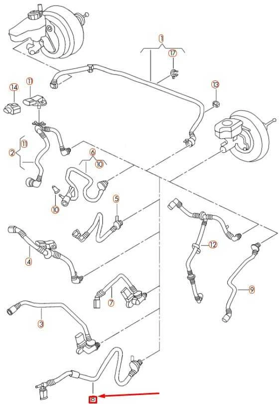 VAG VW JETTA A6 vakuumo vamzdis su atbuliniu vožtuvu originalus 561612041C