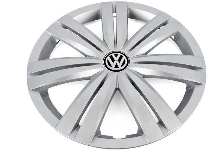VAG "VW Jetta Mk6" 15- ratų centrinio rato dangtelis chromuotas juodas originalus 5C0601147EQLV