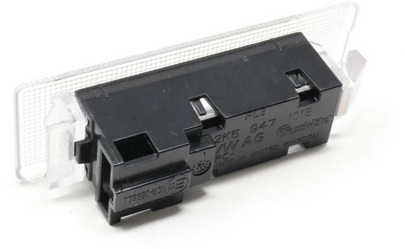 VAG VW LED bagažo skyriaus apšvietimas gali būti modifikuotas originaliu apšvietimu 2K5947101B
