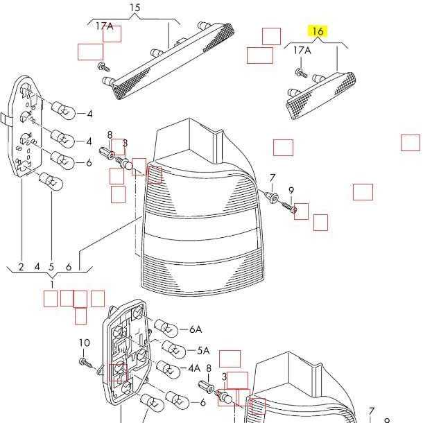 VAG VW Lupo T5 autobusas Trečiasis 3-iasis stabdžių žibintas pagalbinis stabdžių žibintas originalus 6H0945097A