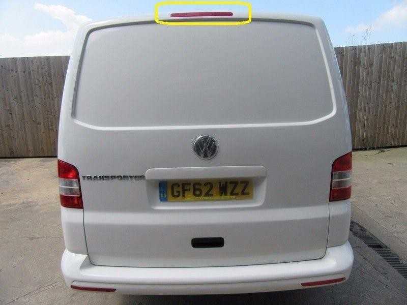 VAG VW Lupo T5 autobusas Trečiasis 3-iasis stabdžių žibintas pagalbinis stabdžių žibintas originalus 6H0945097A
