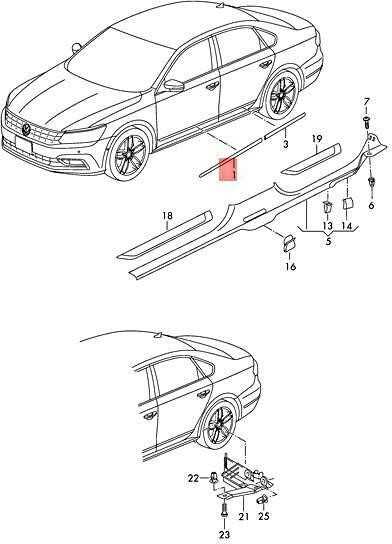 VAG VW Passat 4Motion apsauginė juostelė kairės pusės priekinėms durims 561853515A2ZZ originali